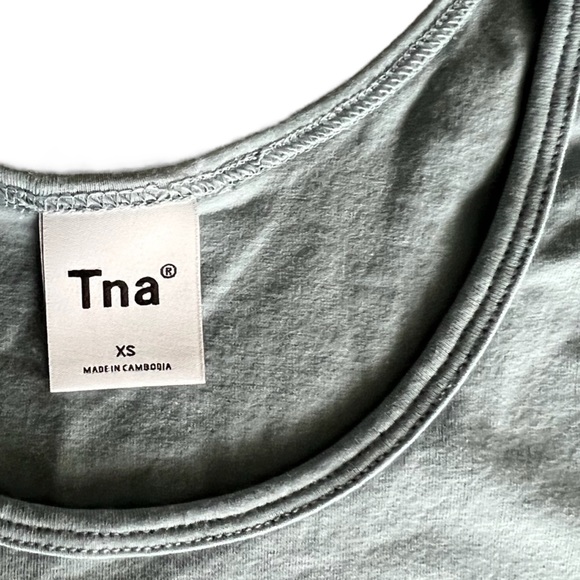 TNA - Scoop Neck Tank Top, Glacier Blue - US XS - Picture 13 of 13